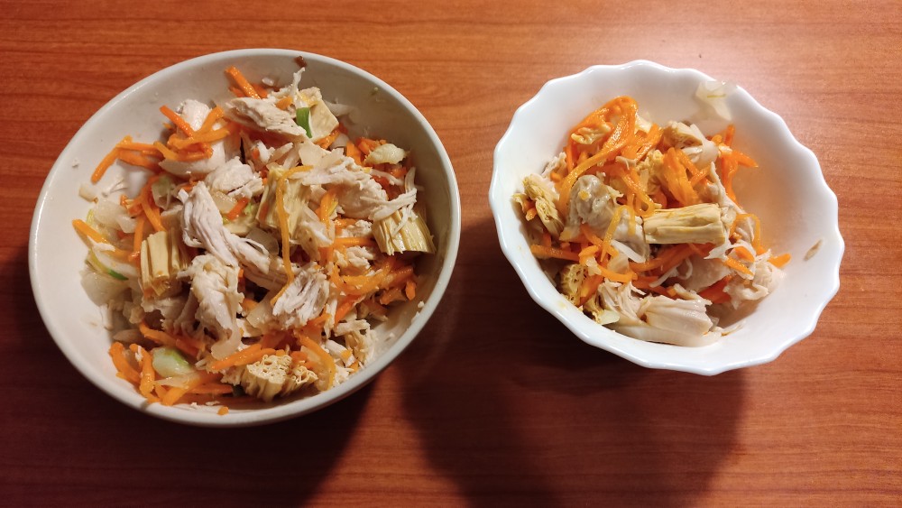 Салат из спаржи, курицы и ананасов, пошаговый рецепт на 1552 ккал, �фото, ингредиенты - Мурзик