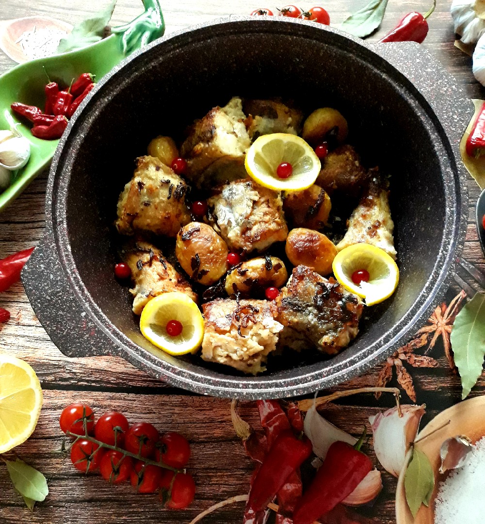 Жареная треска с репчатым луком 🥘