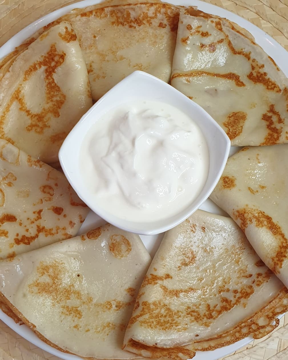 Блинчики на кефире тонкие🥞