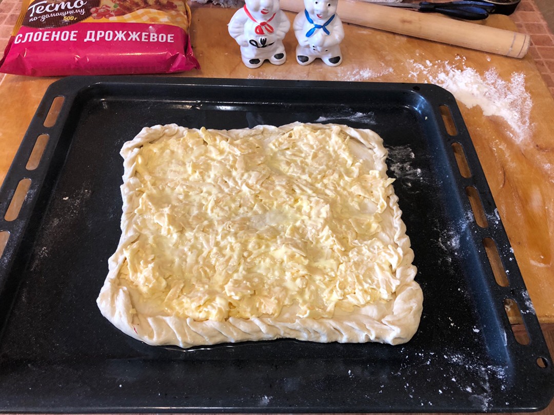 Пирог со шпротами 🥧