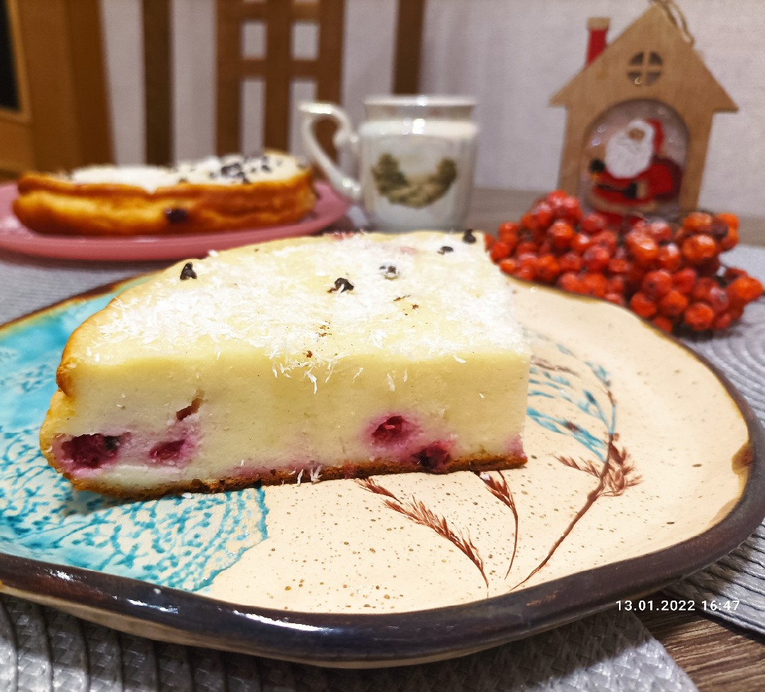 Пирог на йогурте с фруктами в мультиварке — рецепт с фото пошагово