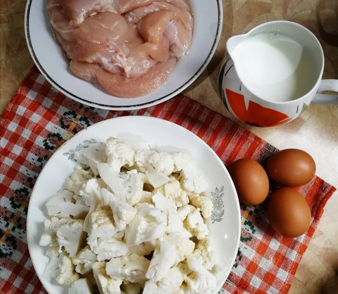 🥦Курица с цветной капустой пп🥦