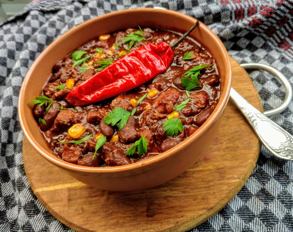 Чили кон Карне 🔪 Мясо с перцем Чили 🌶️🇲🇽