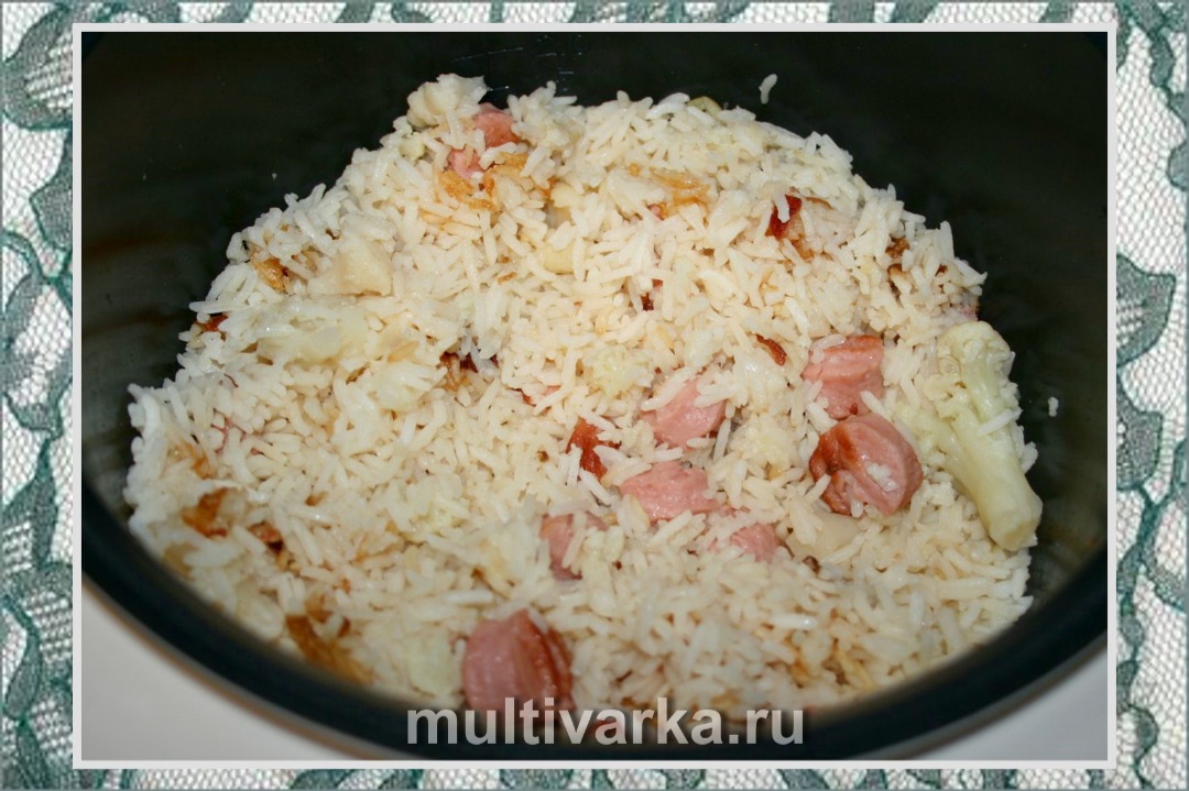 Рис с капустой в мультиварке простой и быстрый рецепт, рецепты с фото