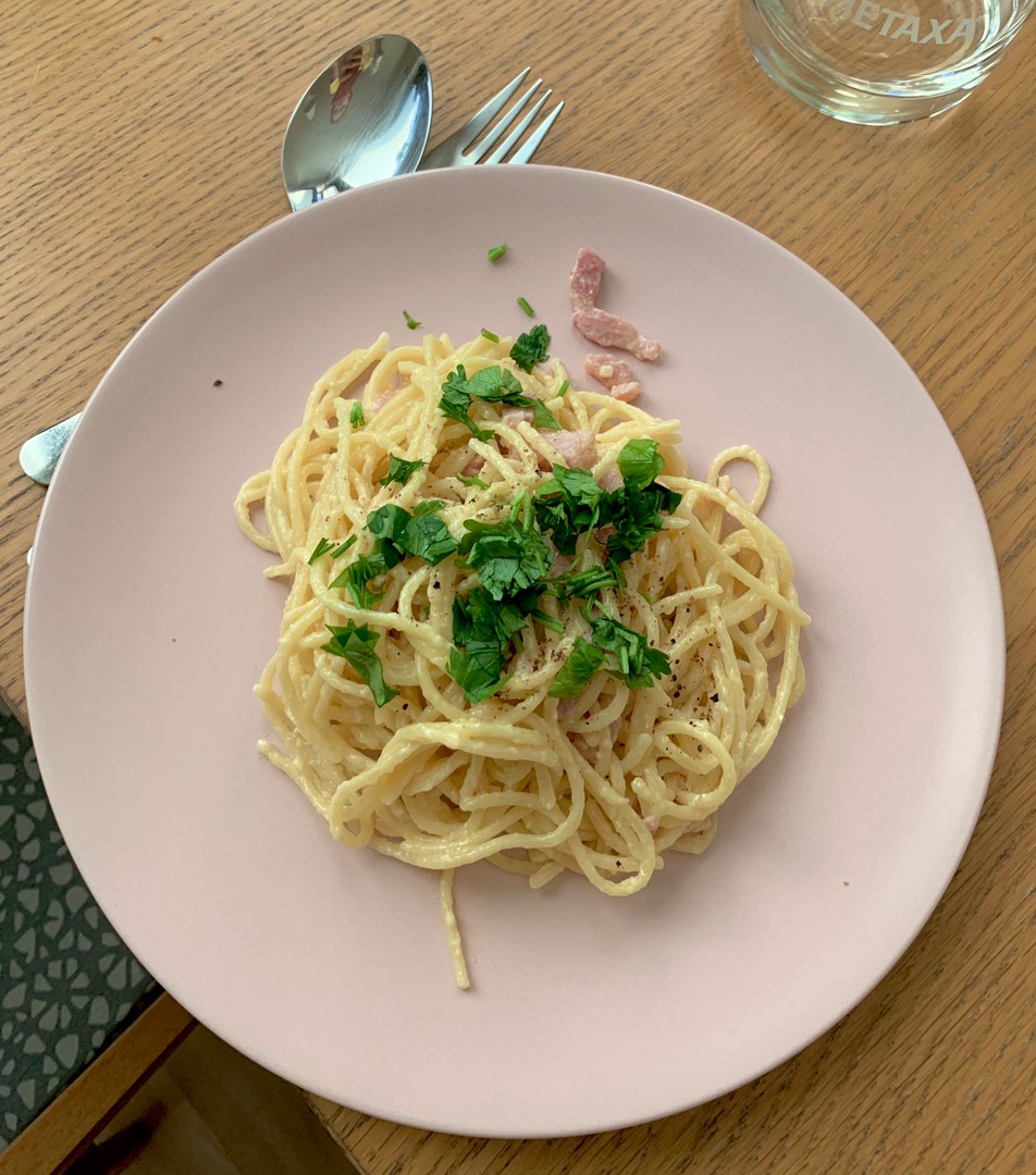 Паста карбонара «Pasta alla carbonara»