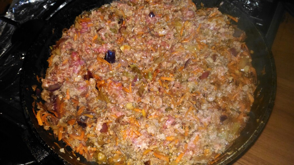 Мусака с бараниной и картошкой