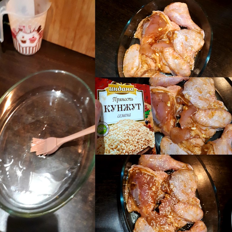 Курица с соевым соусом и кунжутом – пошаговый рецепт приготовления с фото