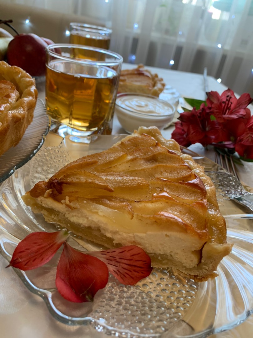 Грушево-творожный пирог 🥧