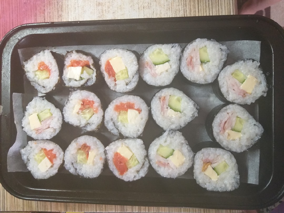 Роллы по-домашнему N3 🍣🥢🍱