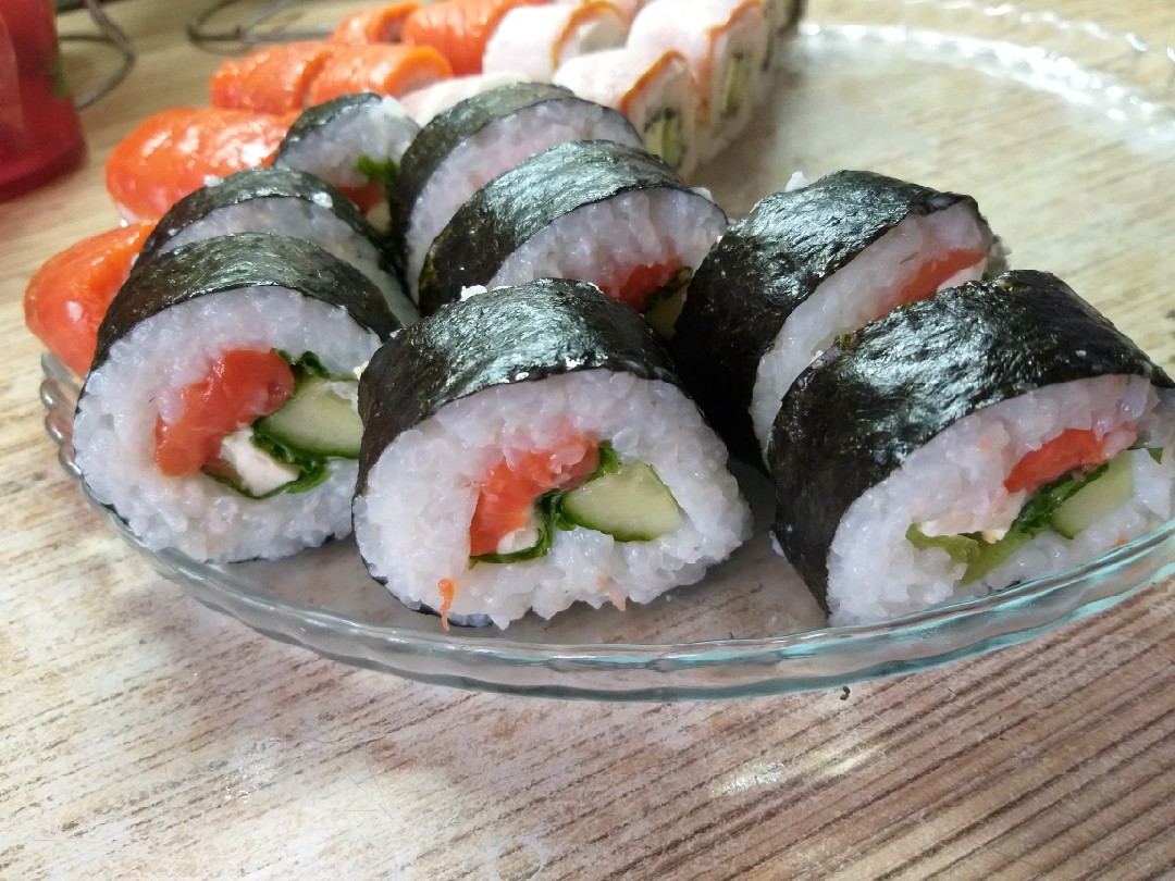 Роллы по-домашнему N3 🍣🥢🍱