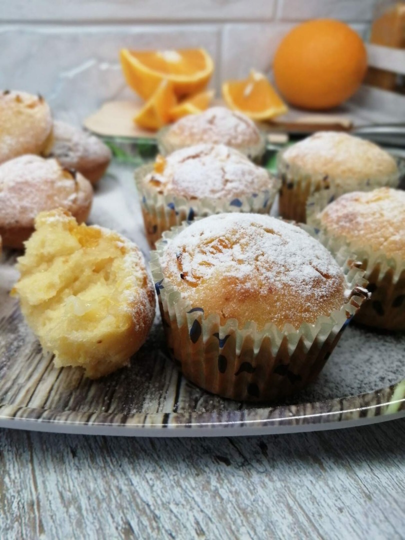 Апельсиновые маффины: быстрый рецепт идеального завтрака | ChocoYamma | Дзен
