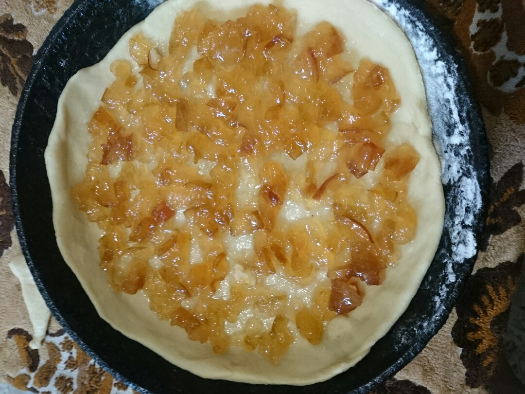 Пирог с яблочным вареньем — рецепт с фото пошагово