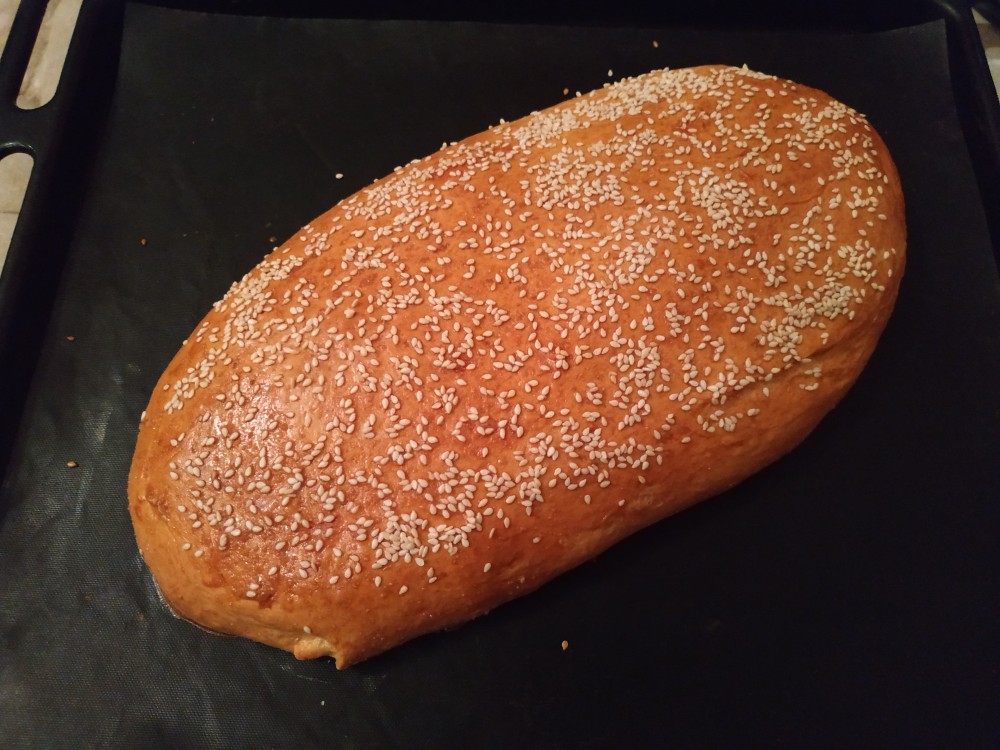 Хлеб с кунжутом - рецепты с фото