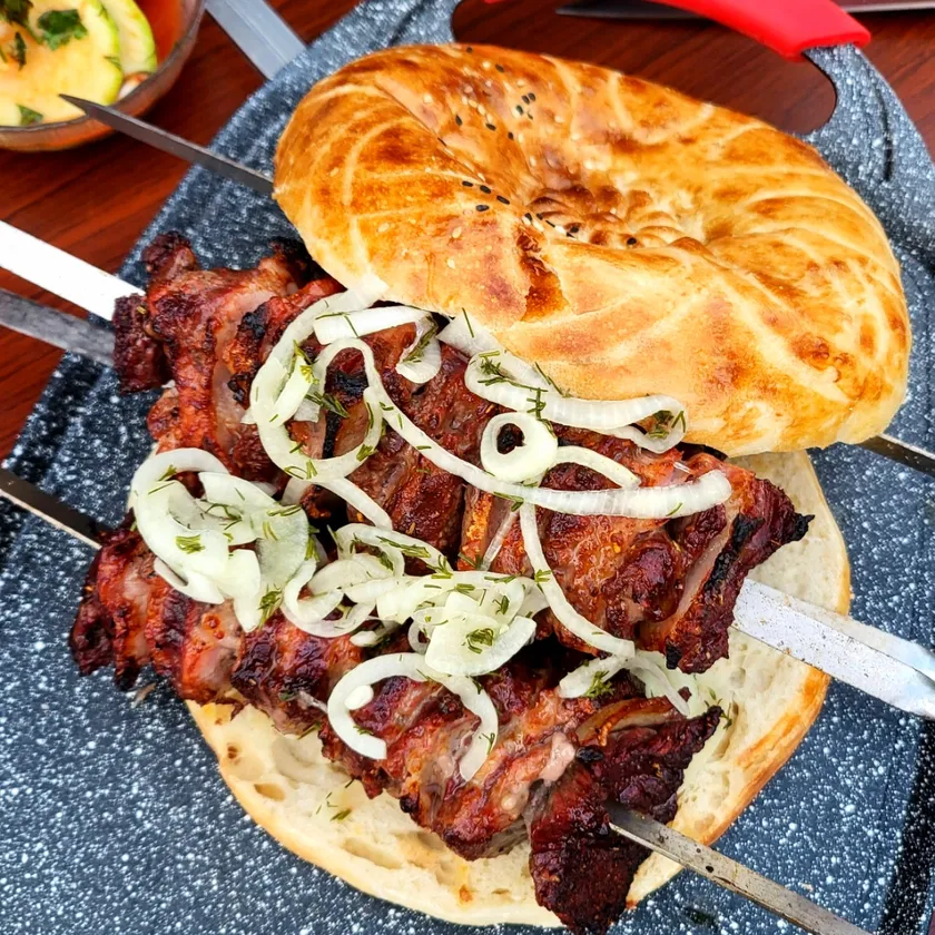 Шашлык Наполеон из говядины