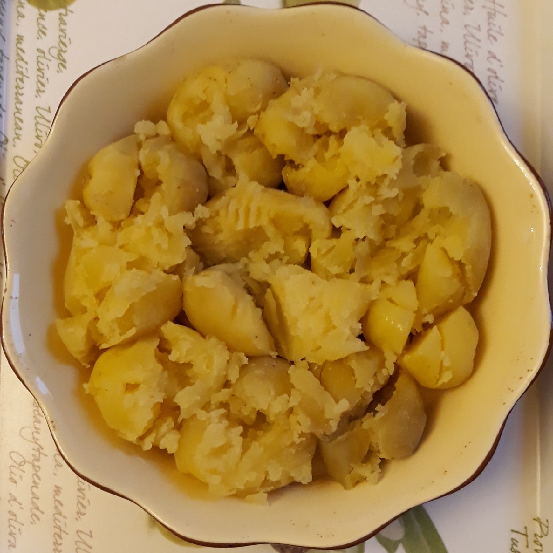 Картошка со сметаной и сыром в духовке 🥔🧀🥛