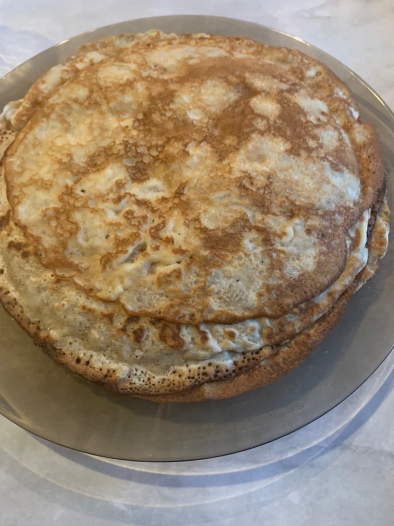 Блинчики на тане или айране🥞