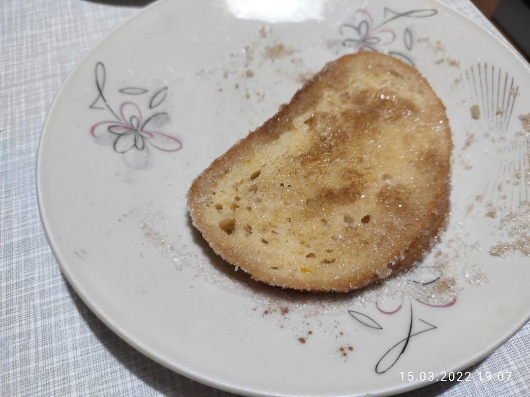 Сладкие гренки к обеду №23. Süßer Toast. Варианты приготовления рецепт с  фото пошаговый от Olgrig - Овкусе.ру