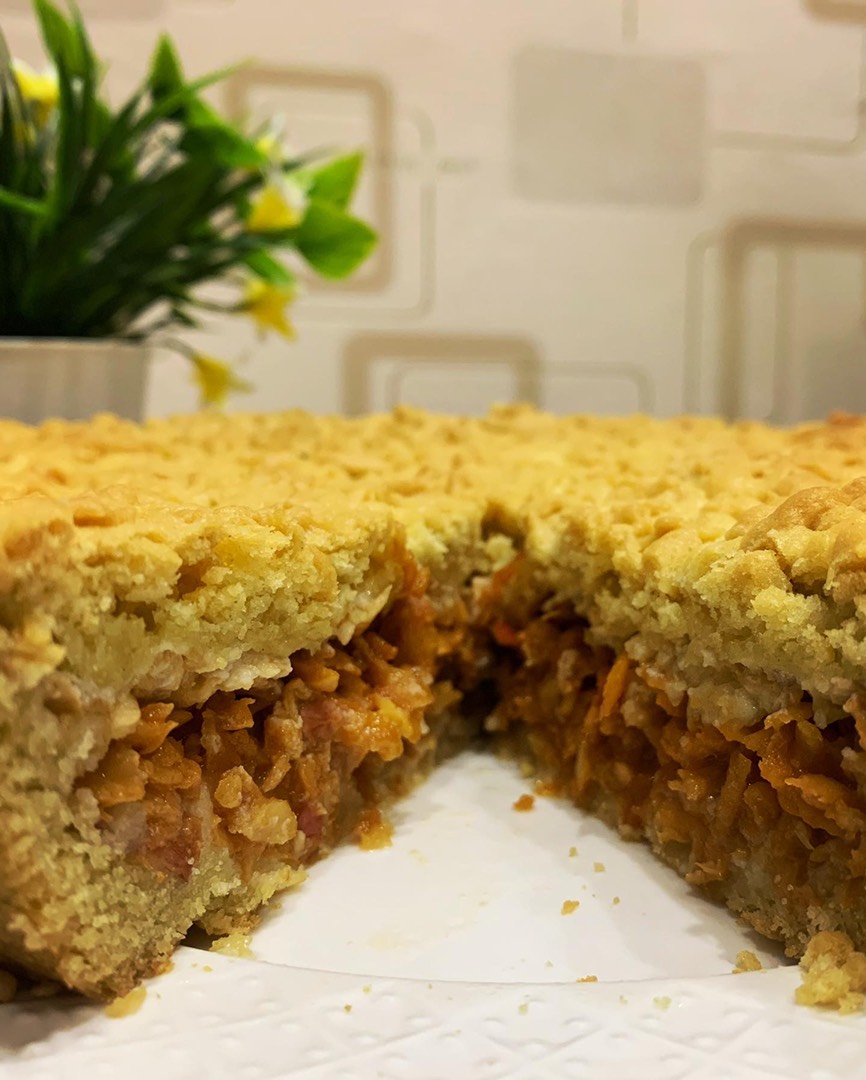 Пирог из тертых яблок – пошаговый рецепт приготовления с фото