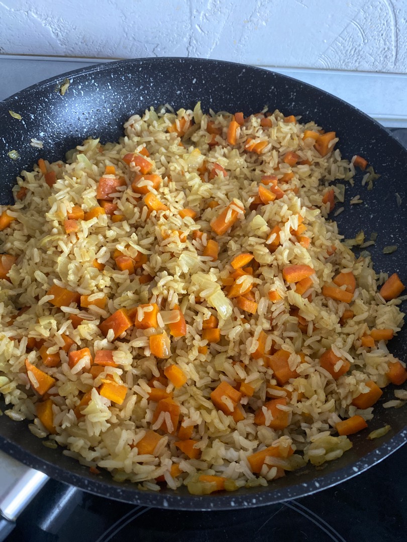 Рис по-арабски с печенью