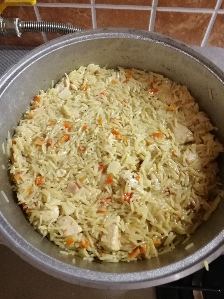 Плов с курицей