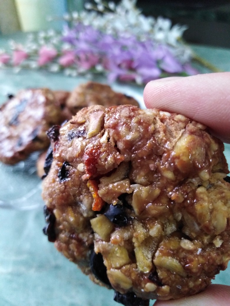 Овсяное печенье без сахара и муки