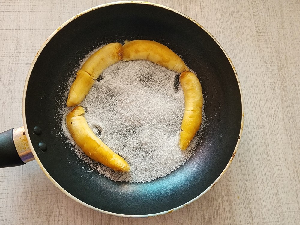 Жареные бананы на сковороде - рецепт с фото пошагово