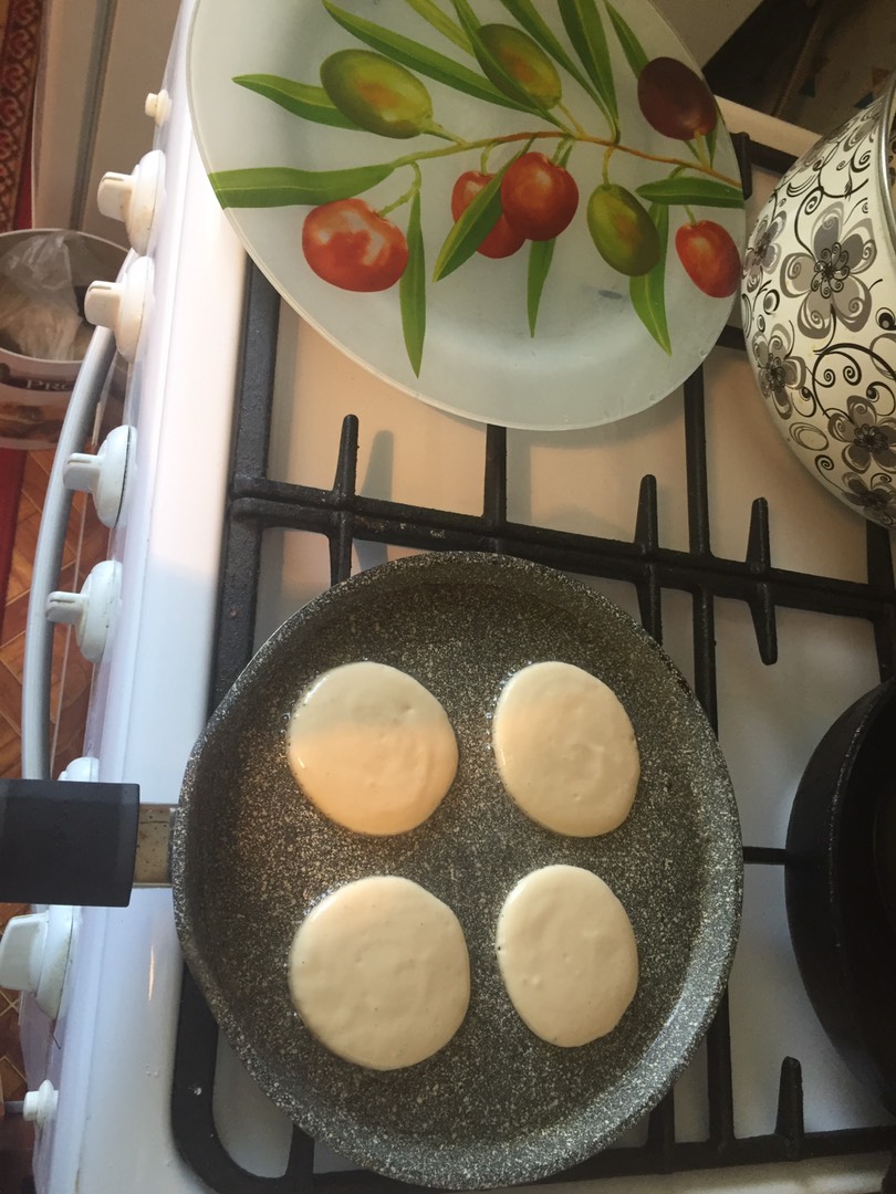 Панкейки с белым шоколадом 🥞