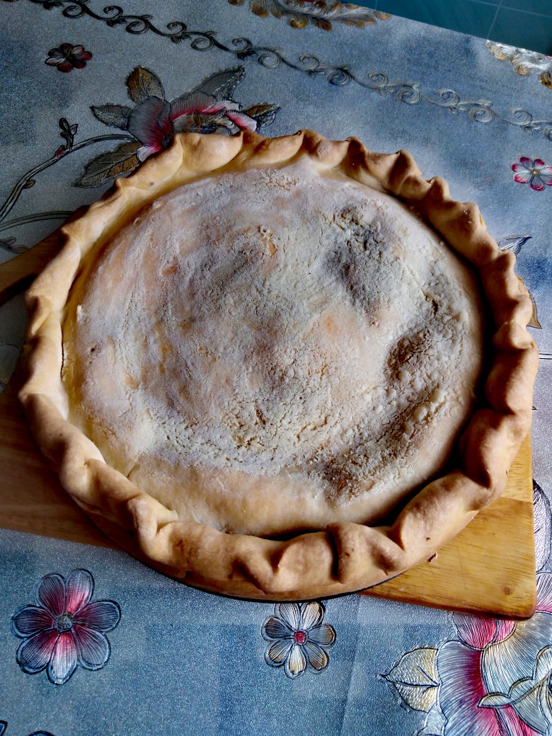 Давно я не ела такой вкуснятины. 🥧Татарский трёхслойный пирог рецепт с  фото пошаговый от Дарья🦋 - Овкусе.ру