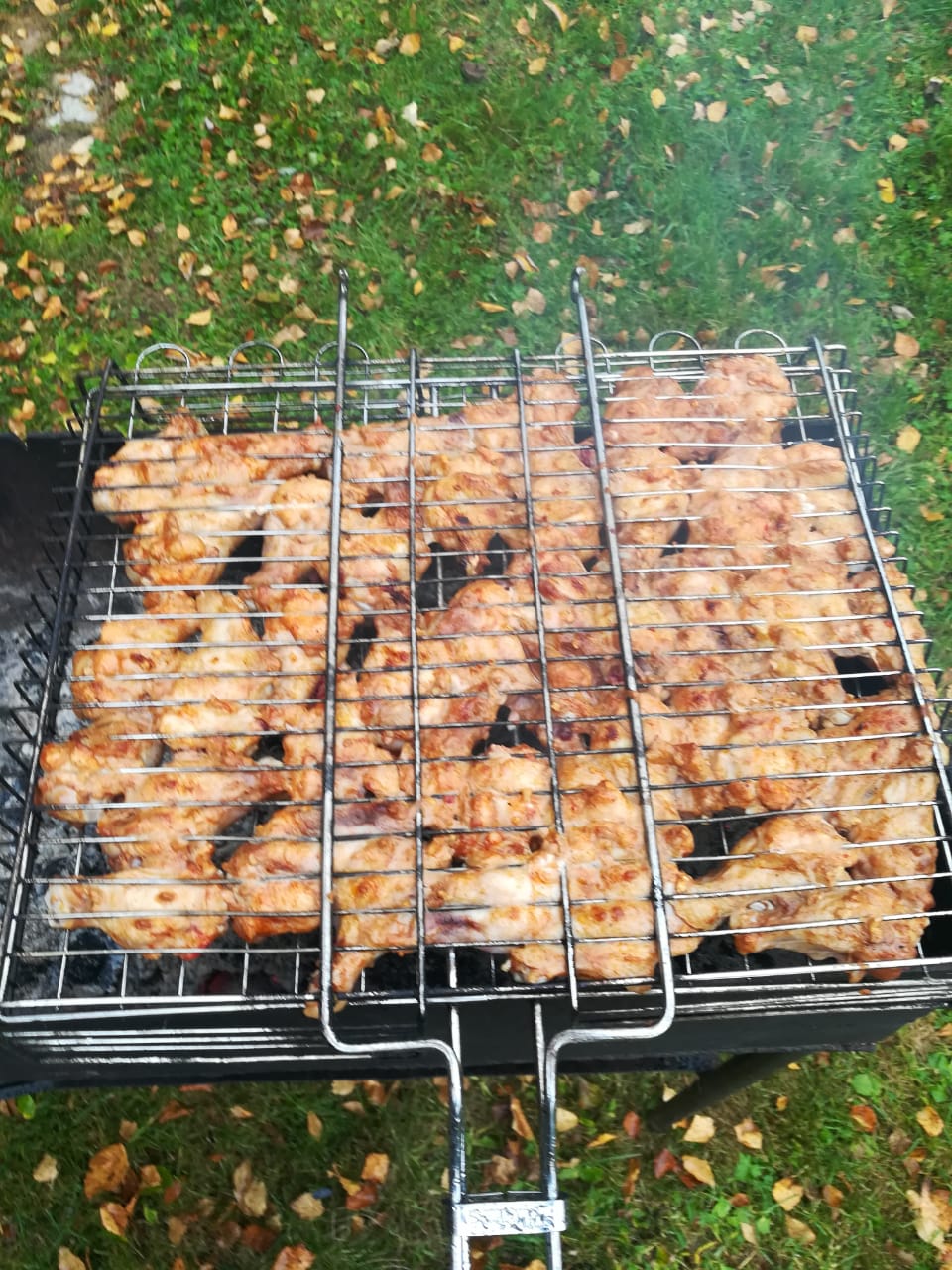 Шашлык из куриных плечиков.🐔