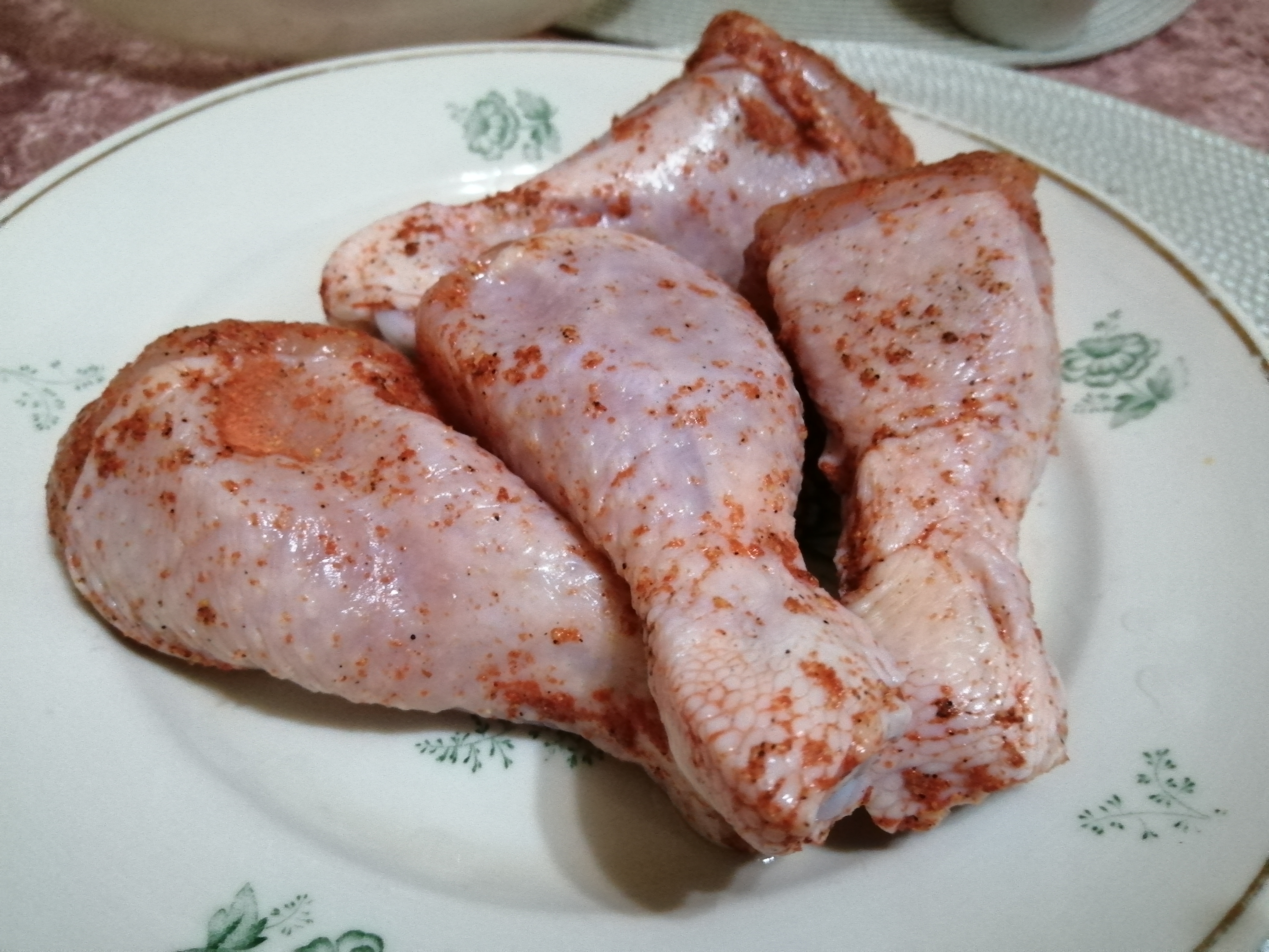 Куриные голени с паприкой и чесноком в аэрогриле