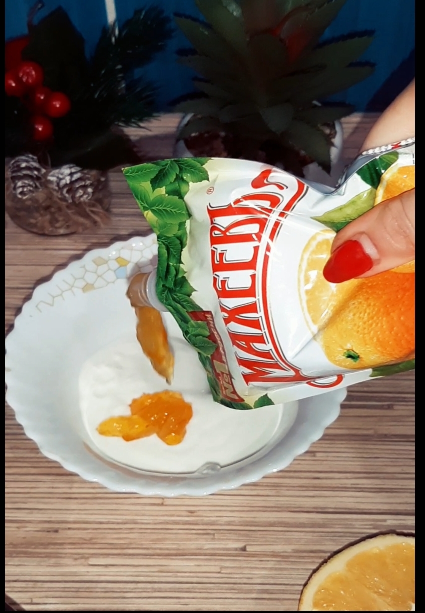 Апельсиновые вафли🍊