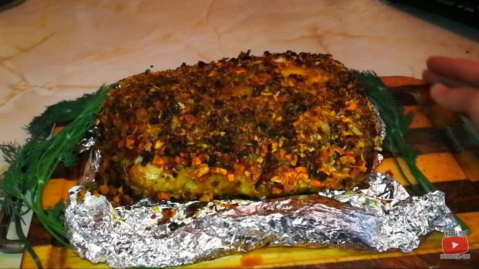 Карбонад свиной в духовке в фольге простой рецепт пошаговый