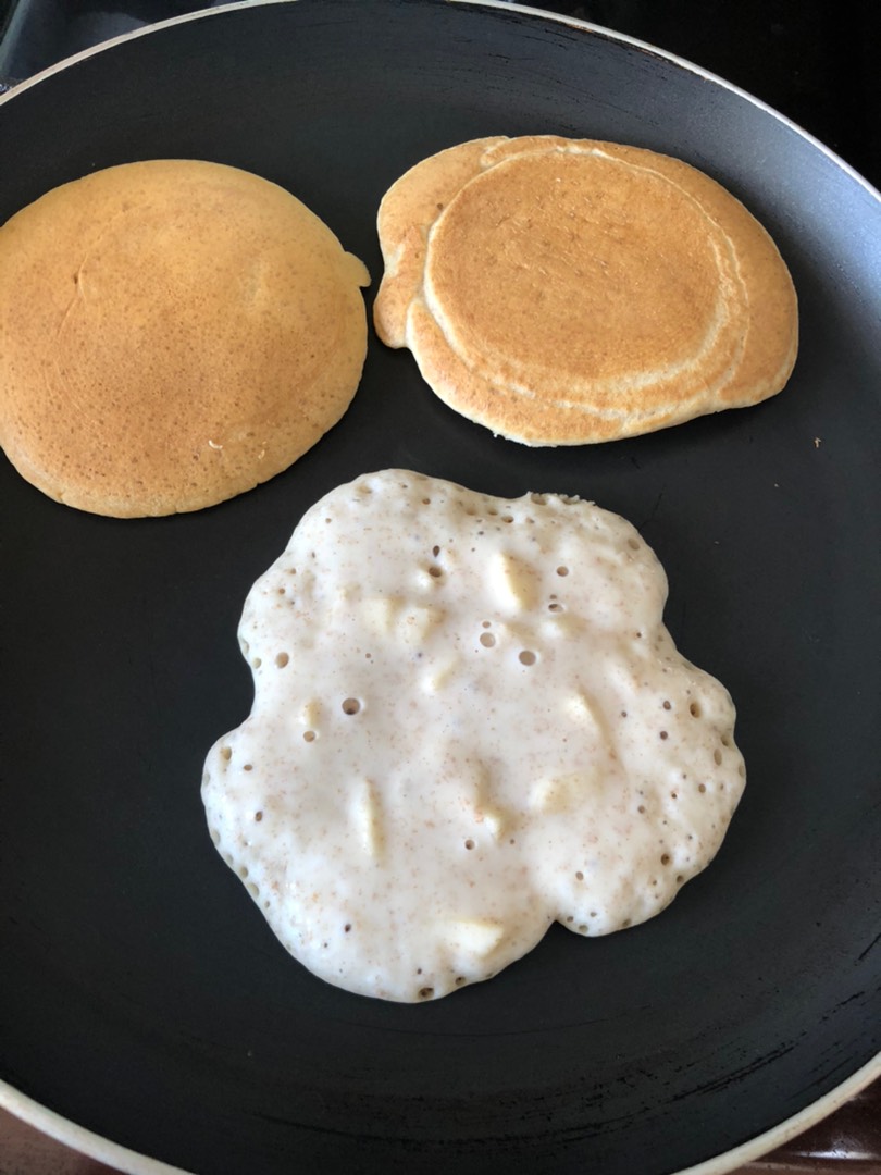 ПП завтрак, из цельнозерновой и рисовой муки с бананом 😋