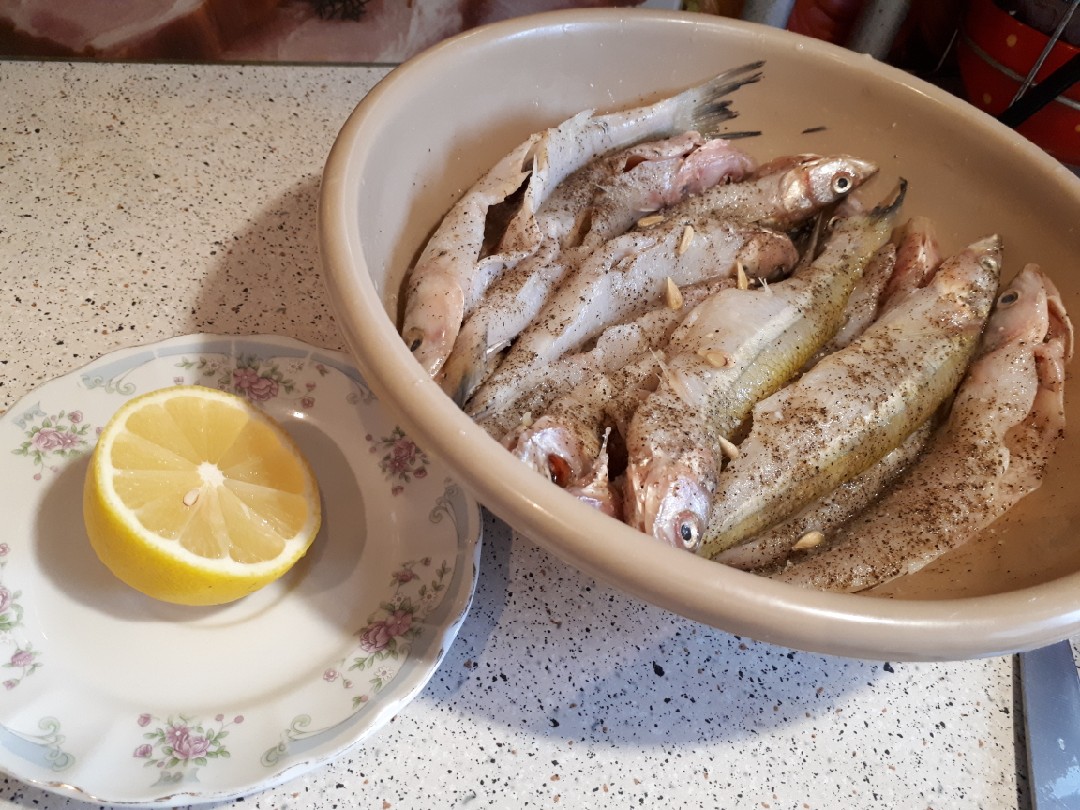 Корюшка запеченная в духовке🐟🐟🐟