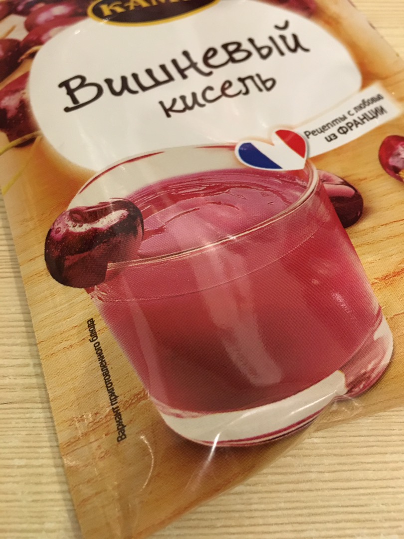 Десерт из киселя и творога со сметаной 🍧