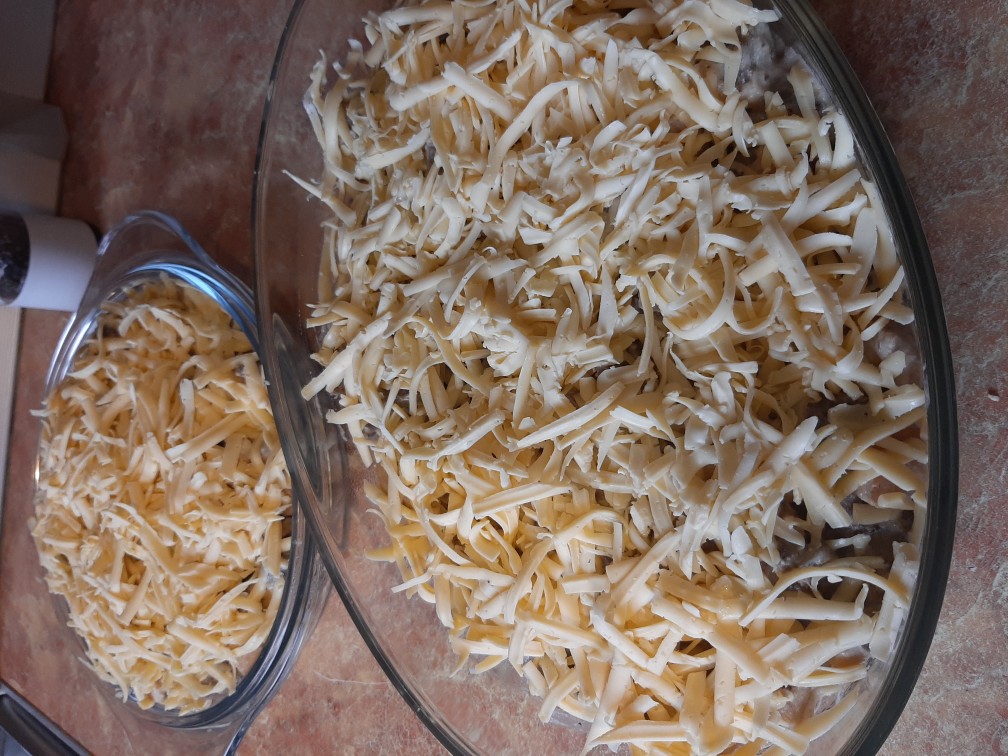 Жюльен из грибов с языком в соусе бешамель - пошаговый рецепт с фото