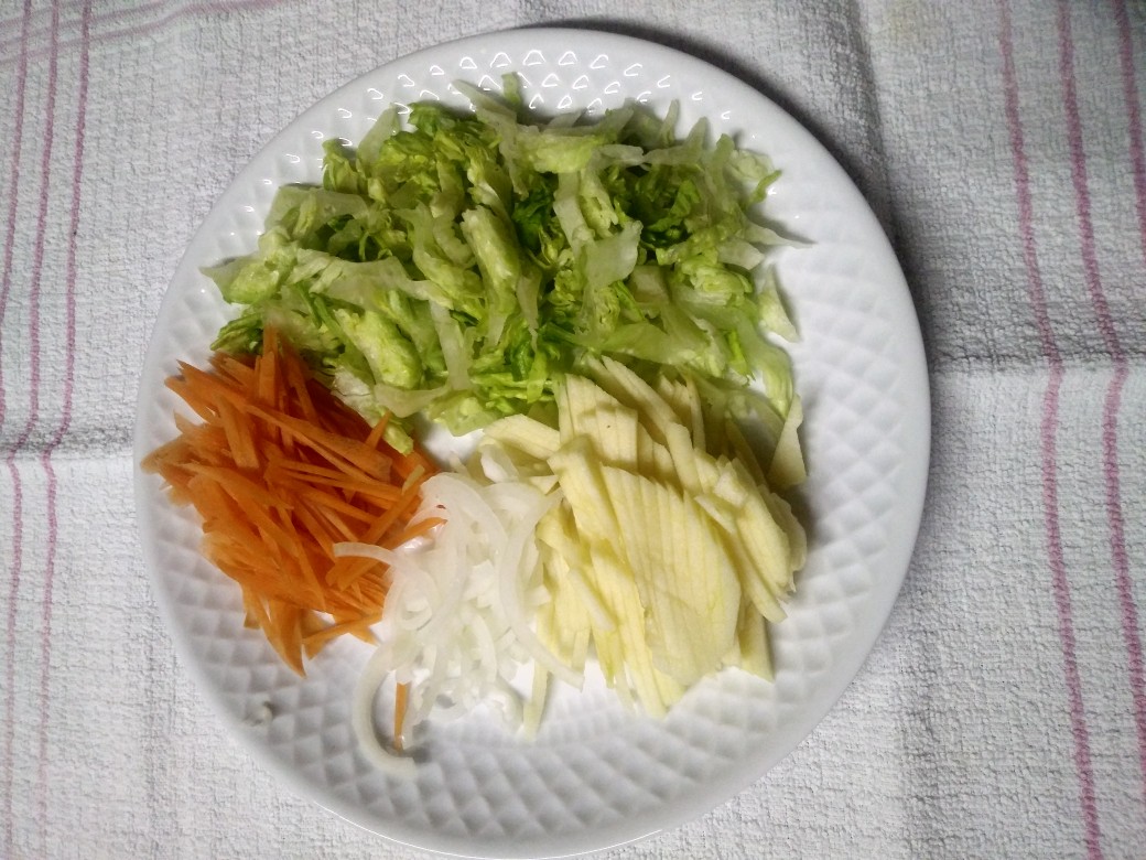 Хрустящий салат из капусты с яблоком на зиму - пошаговый рецепт с фото ( просмотров)