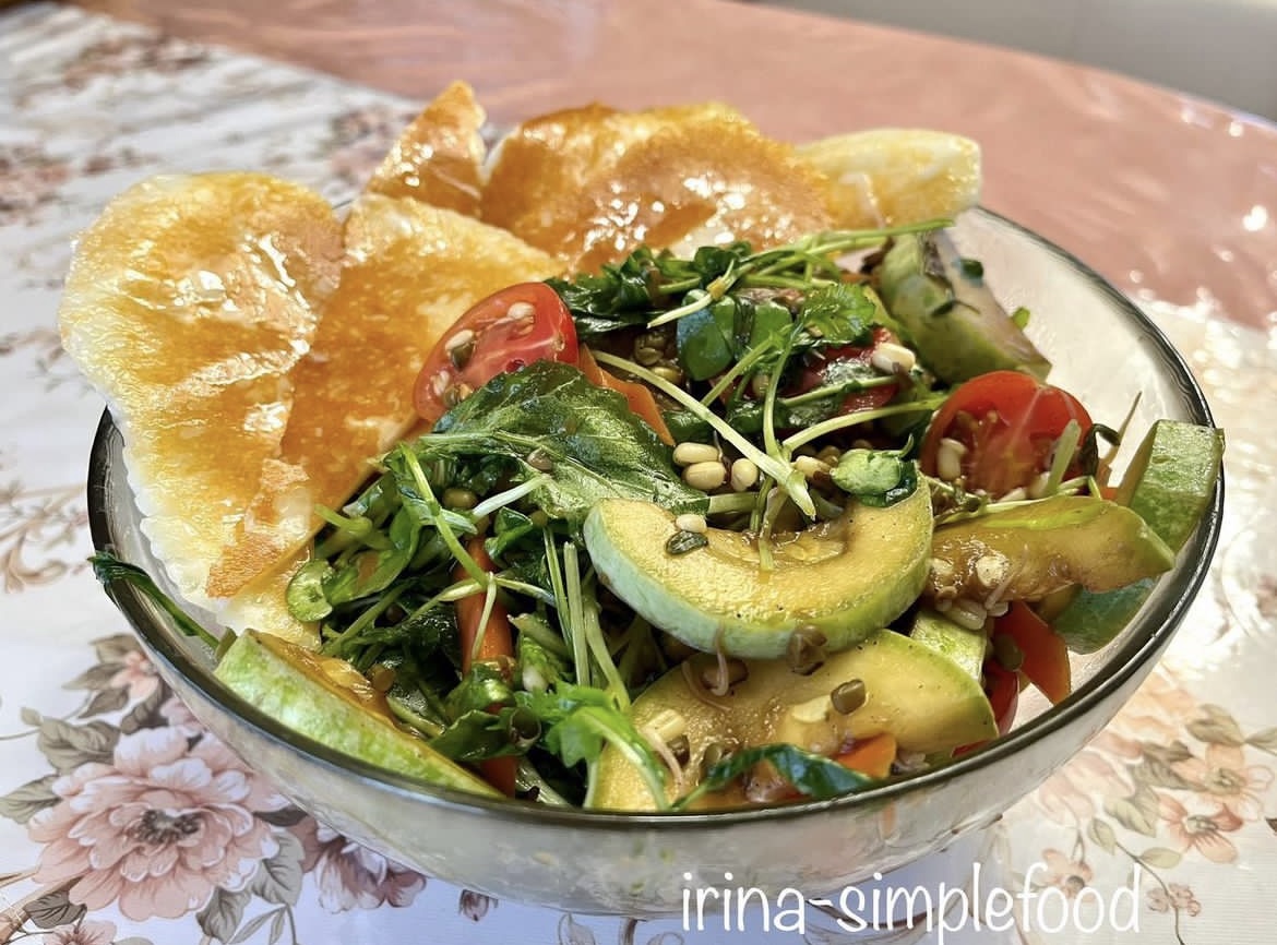 Теплый салат, вкусных рецептов с фото Алимеро