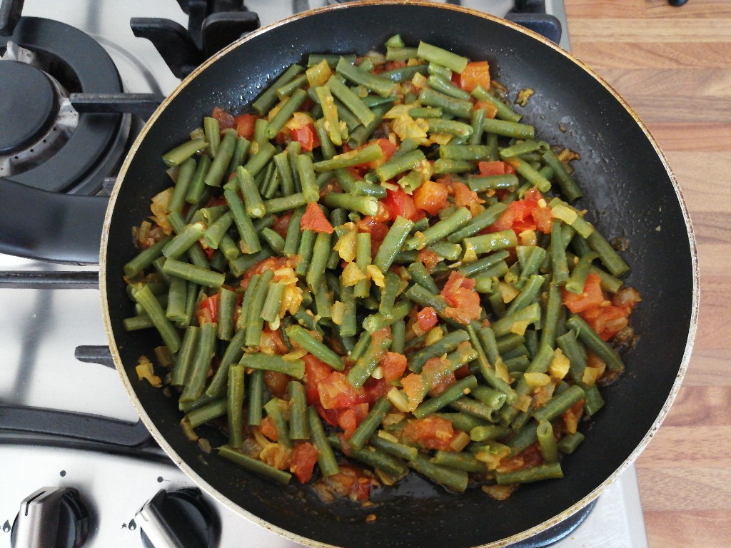 Зеленая фасоль по-турецки 🍽