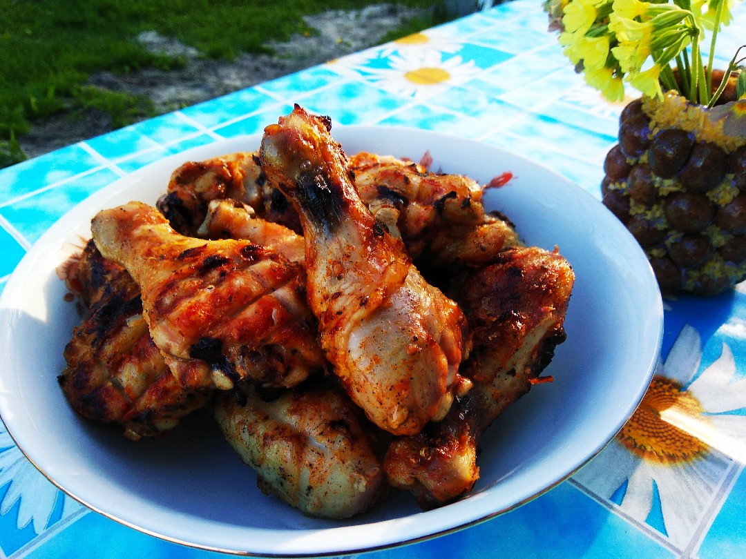 Шашлык из куриной голени.🍗 рецепт с фото пошаговый от Вероника  Земляника🇷🇺 - Овкусе.ру