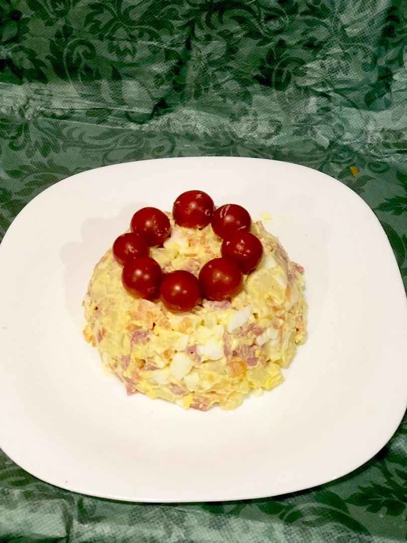 Салат «Красная шапочка с помидорами» вкусный рецепт с фото пошагово и видео - демонтаж-самара.рф