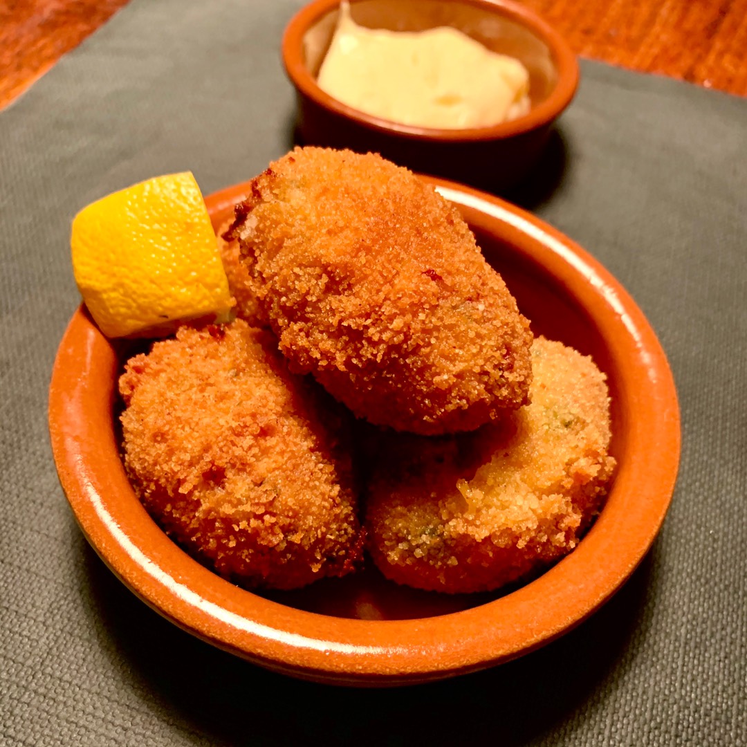 Крокеты с хамоном (Croquetas de Jamon Serrano) 🇪🇸