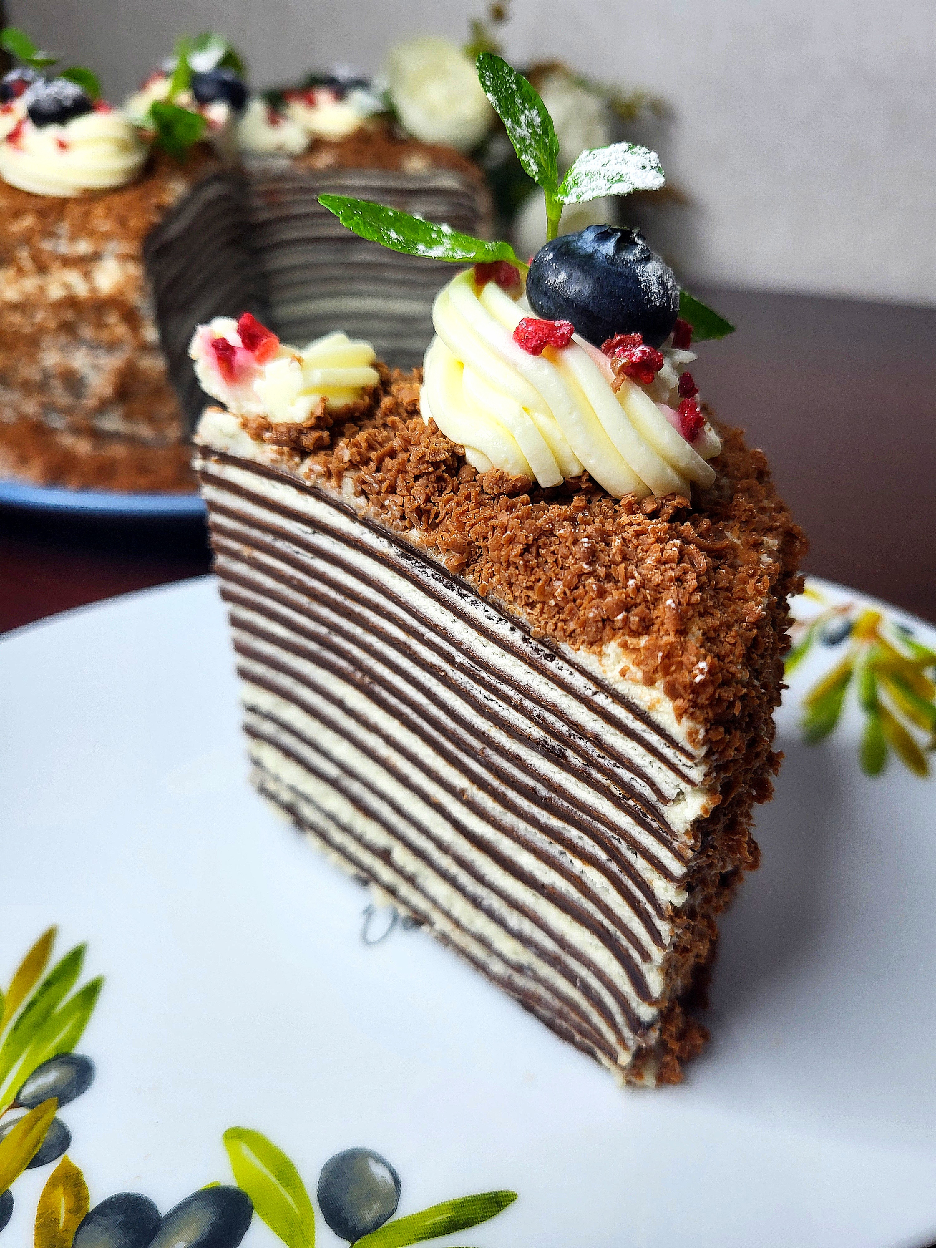 Блинный торт рецепт с фото пошагово в домашних условиях