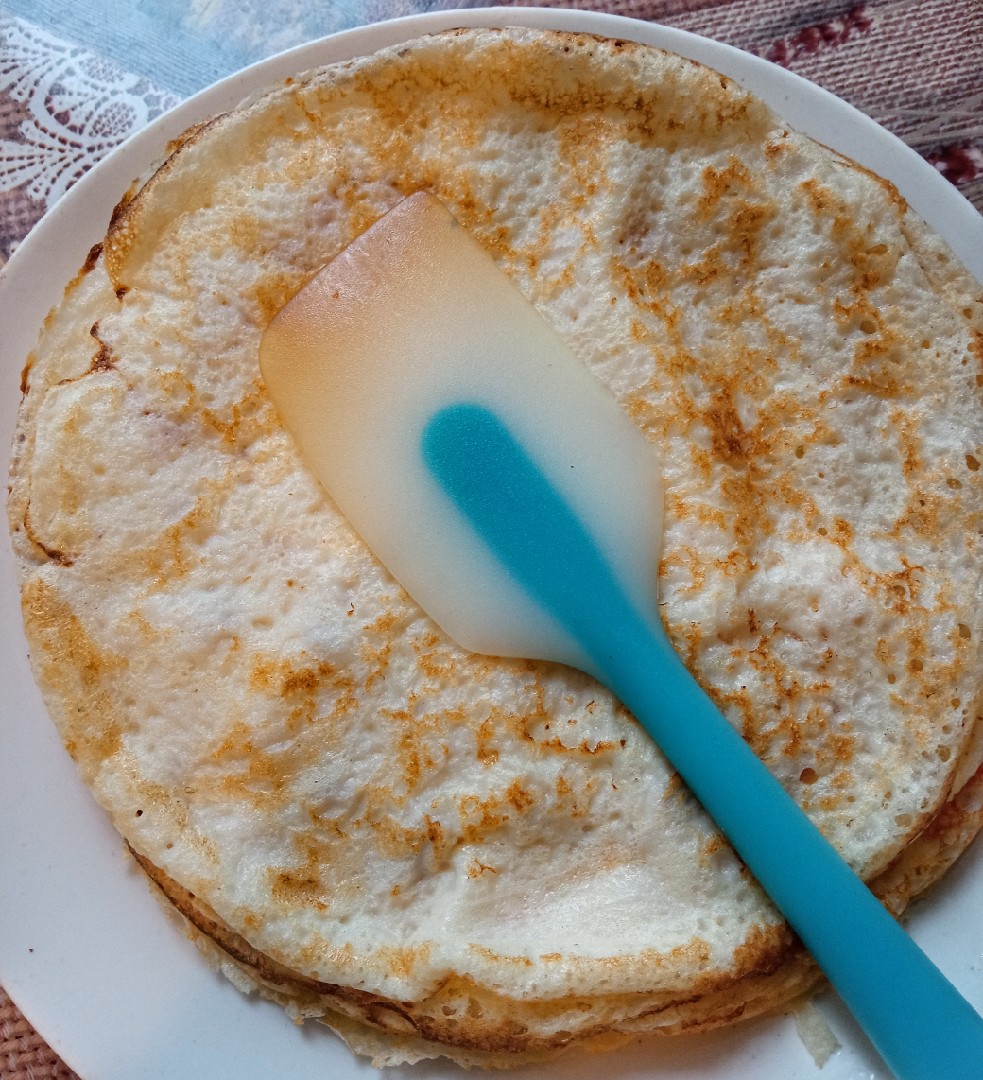 Блины с творогом пп 🥞