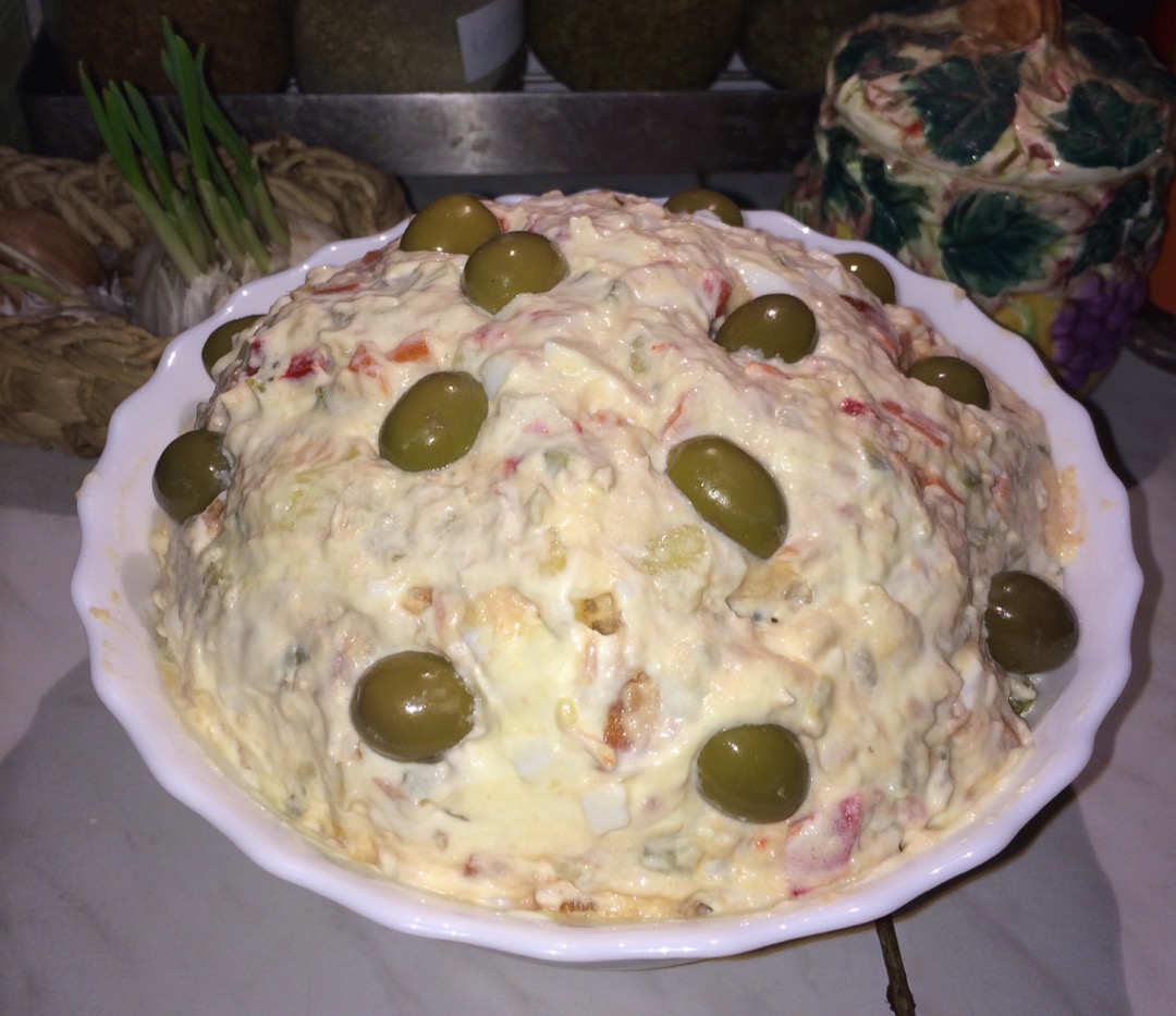 Русский Салат - Ensalada Rusa (Испания)