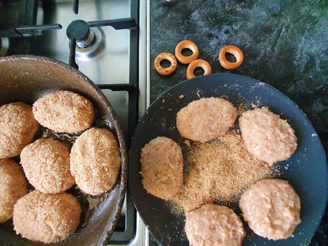 Сочные котлеты с пекинской капустой 🥬🍗