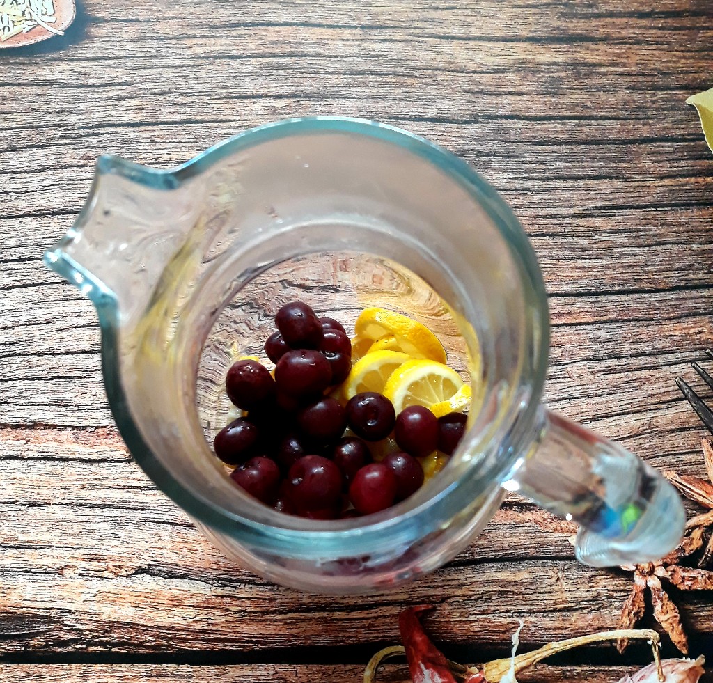 Лимонад с вишней 🍋🍒