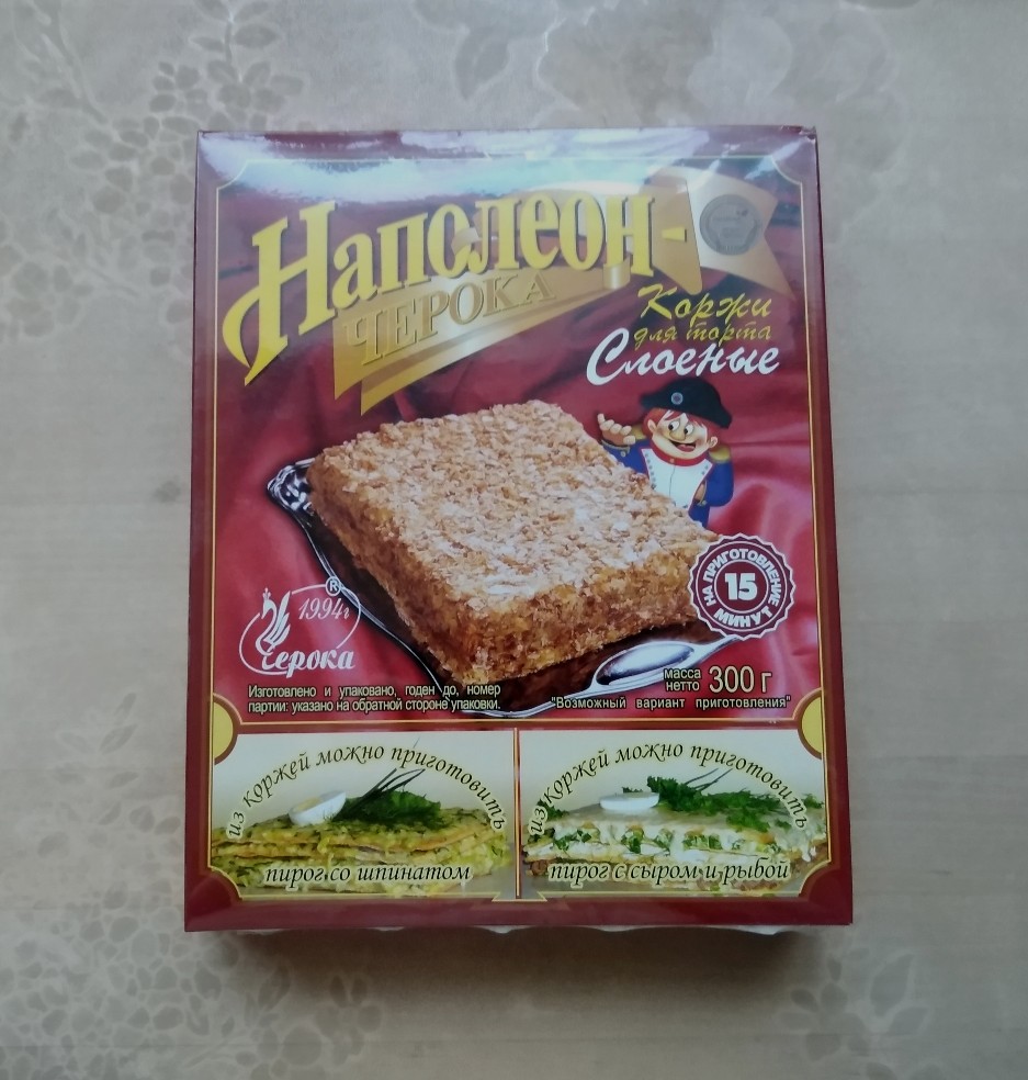 Наполеон из коржей Черока 🥧