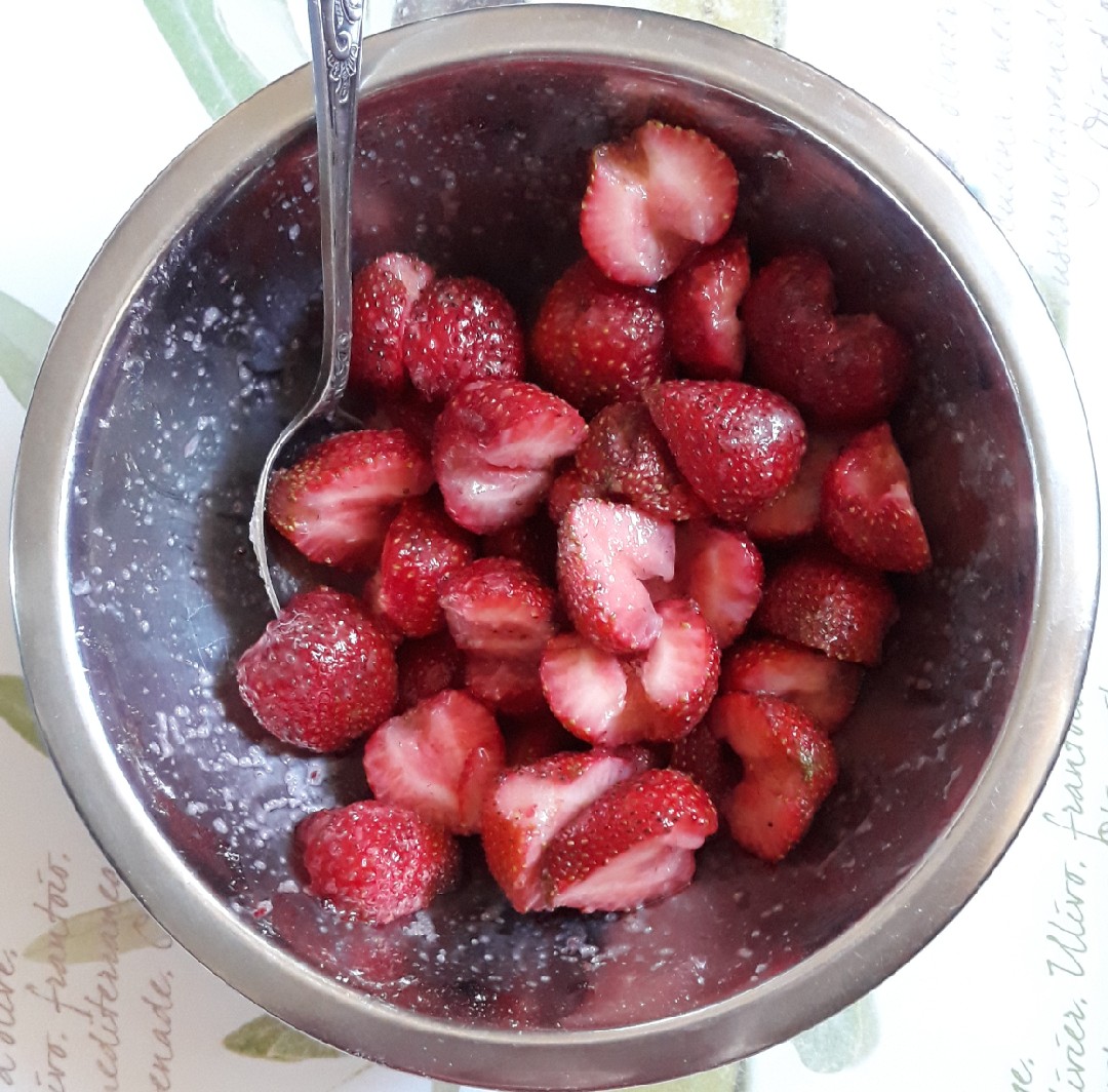 Галета с клубникой 🍓🍓🍓