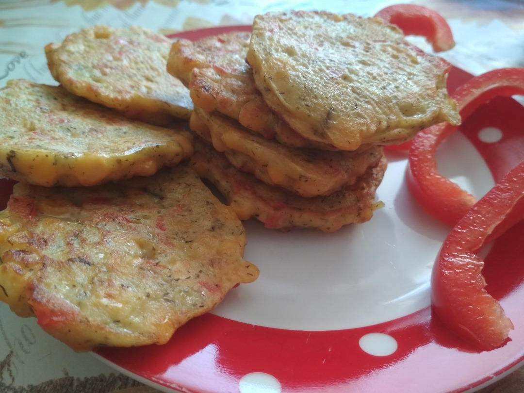 Оладьи из консервированной кукурузы